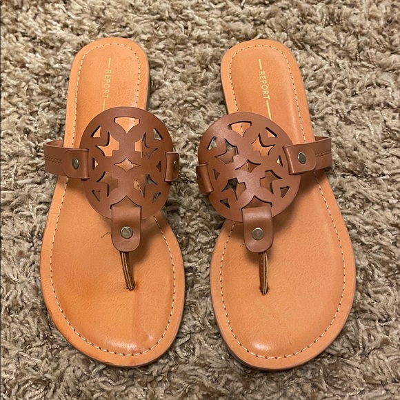 Report Brown Sandals 8.5 - Picture 1 of 5
